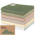 KeaBabies Organic Cotton Burp Cloths Baby Girl, Boy by KeaBabies