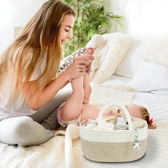 Large Baby Diaper Caddy Organizer - Image 4