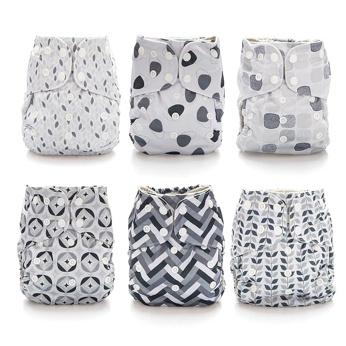 Simple Being Reusable Cloth Diapers, Double Gusset, One Size Adjustable - Image 3