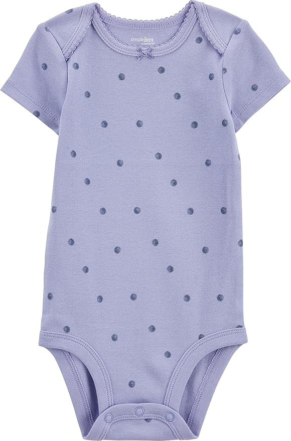 Simple Joys by Carter's Baby Girls' 6-Pack Sleeveless Bodysuit - Image 2