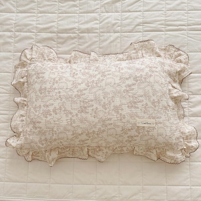 AOJIM Cute Muslin Kids Pillowcase - Image 7