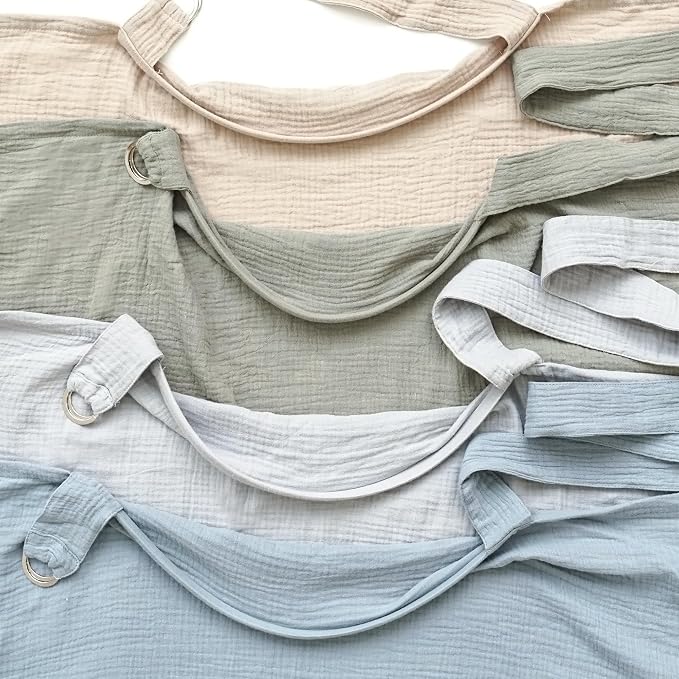 Muslin Nursing Covers for Breastfeeding, Privacy Breast Feeding Cover - Image 5
