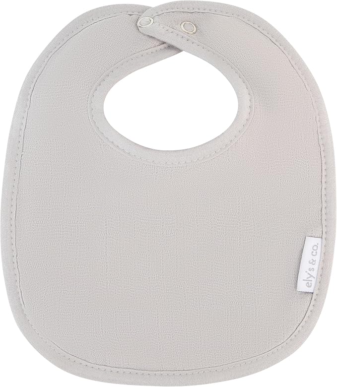 Ely's & Co. 100% Cotton Muslin Bib - Image 4