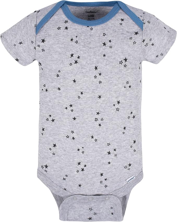 Gerber baby-boys 8-pack Short Sleeve Onesies Bodysuits - Image 4