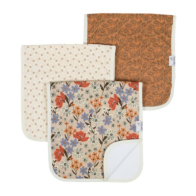 Copper Pearl Premium Baby Burp Cloths by CopperPearl