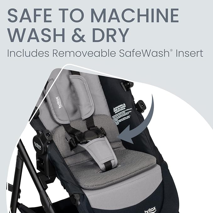 Britax Brook+ Modular Baby Stroller, Ultra-Lightweight Infant and Toddler - Image 6