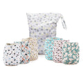 Simple Being Reusable Cloth Diapers- One Size Adjustable, Washable Soft by Simple+Being