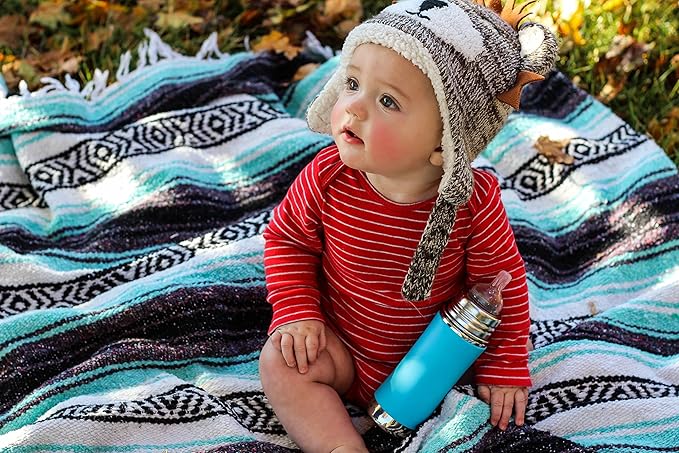 Pura Kiki 7oz Stainless Steel Insulated Infant Bottle – Includes Silicone - Image 8