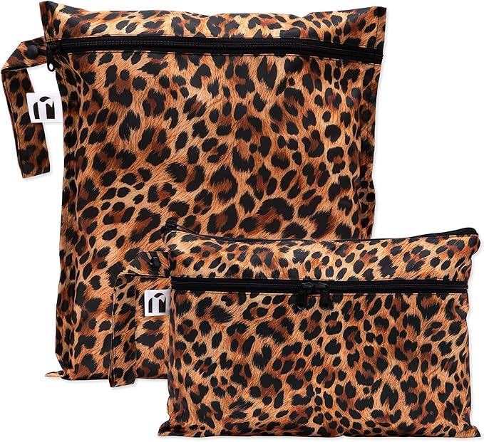 Bumkins Roamio Waterproof Wet Bag & Wet/Dry Clutch Set – Reusable Travel by Bumkins