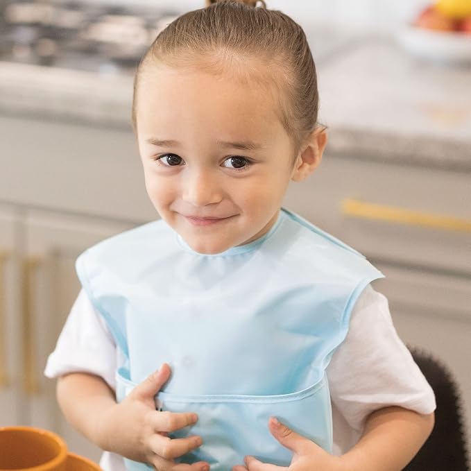 Tiny Twinkle Mess Proof Baby Bibs - Image 9