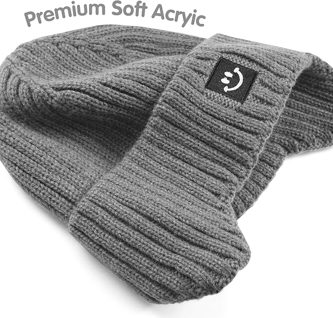 MaxNova 2 Pack Baby Beanie Toddler Winter Hat - Image 4