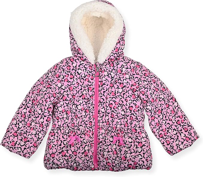 Arctic Quest Little Girls Bib Snow Pants and Ski Jacket Water-Resistant Snowsuit - Image 2