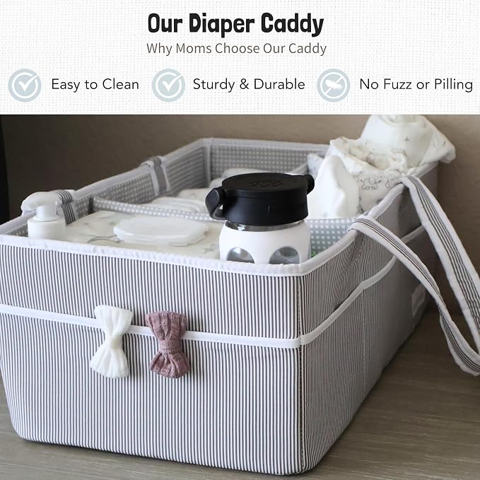 Lily Miles Baby Diaper Caddy - Image 2