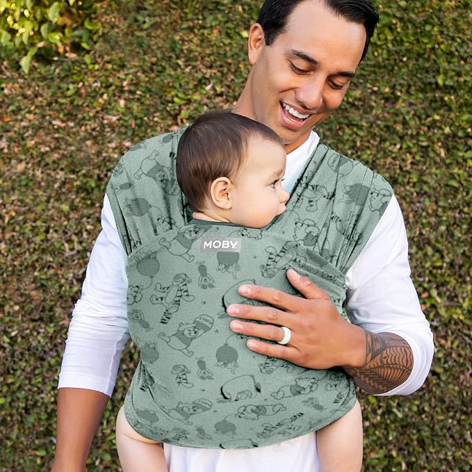 Moby Baby Wrap Carrier Featherknit - Image 5