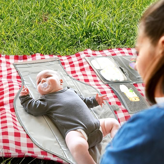Portable Changing Pad for Baby – Soft, Comfortable Portable Diaper Changing Pad - Image 9