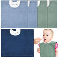 Foaincore 6 Pcs Pullover Baby Bibs Cotton Terry Toddler Absorbent Infant by Foaincore
