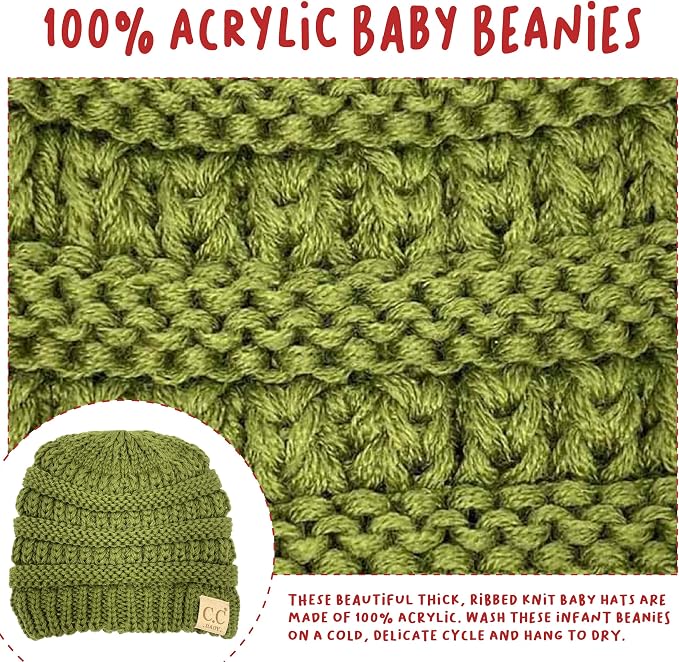 Funky Junque Baby Winter Hat – Cute Newborn Hats, Cozy Warm Infant Beanie - Image 7