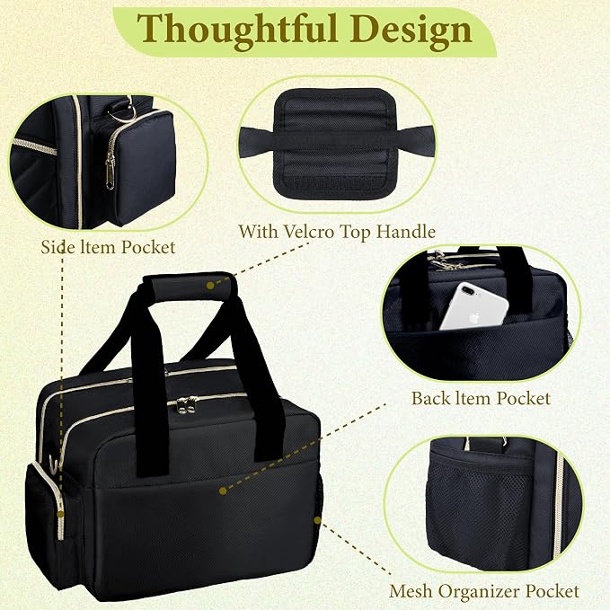 Breastmilk Cooler Bag Fits 6 Baby Bottles up to 9 Ounce - Image 6
