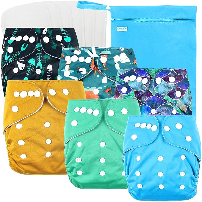 Leekalos Cloth Diapers Reusable by Leekalos-YourGreatLifeSaver