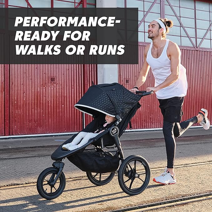 Baby Jogger Summit X3 3-Wheel Jogging Stroller - Image 2