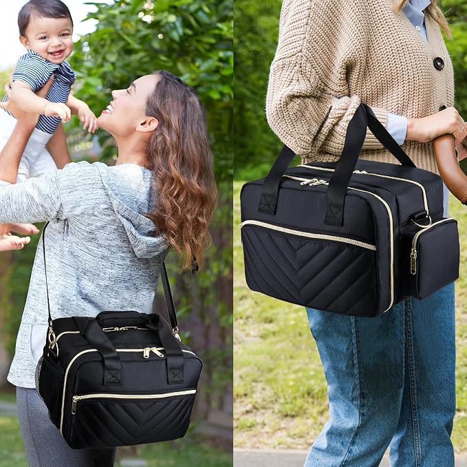 Breastmilk Cooler Bag Fits 6 Baby Bottles up to 9 Ounce - Image 7