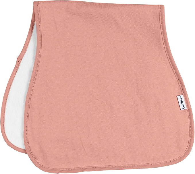 Gerber Baby Unisex Burp Cloths 5-Pack, Size 10.5" x 21" - Image 2