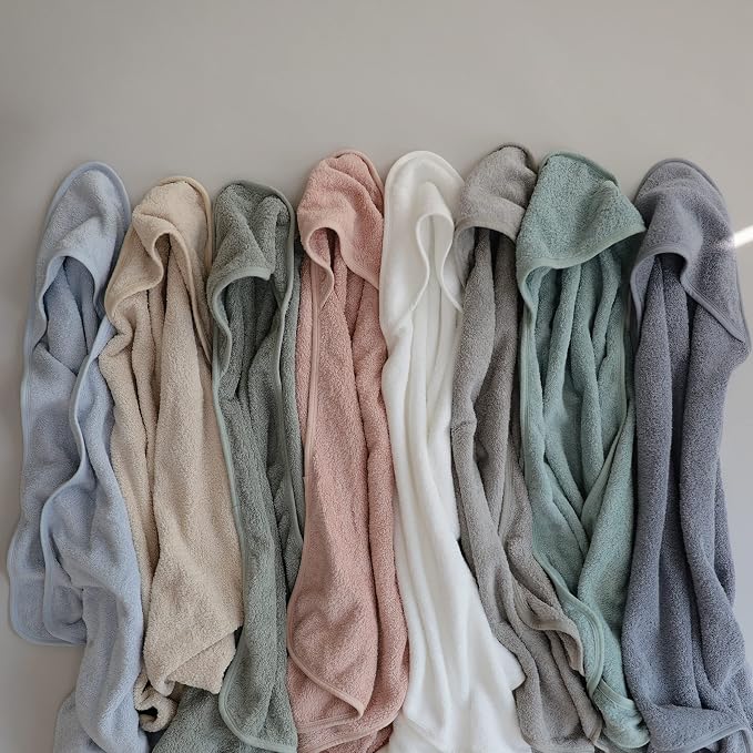 mushie Baby Hooded Towel | Organic Cotton - Image 8