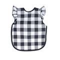 BapronBaby Flutter White Buffalo Plaid Bapron by BapronBaby