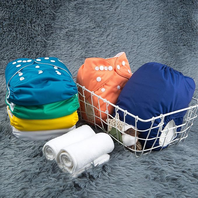 ALVABABY 6 Pack Cloth Diaper - Image 8