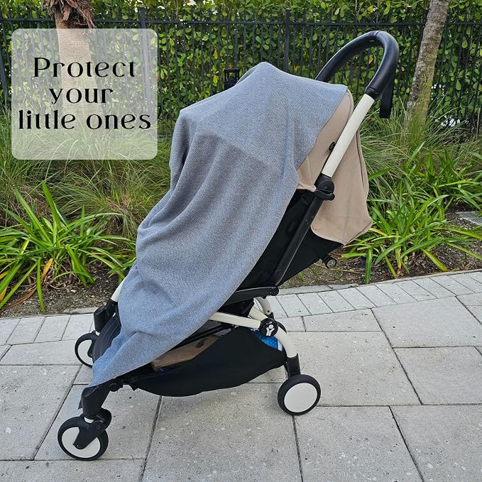 Little Rou Peekaboo Knit Breathable Nursing Cover Up - Image 5