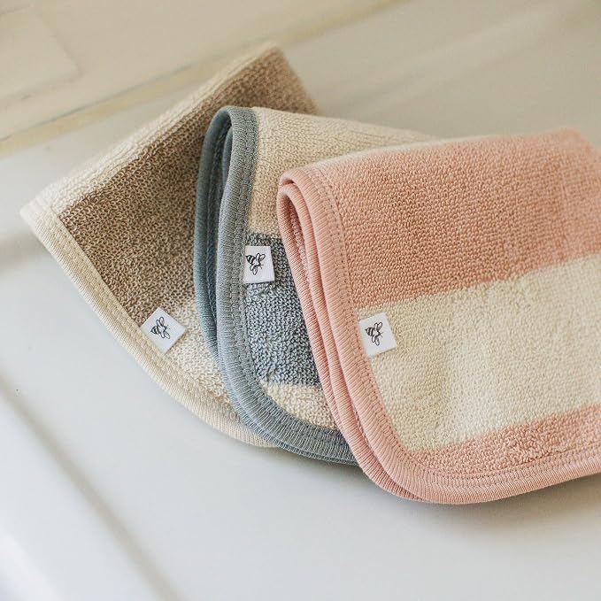 Burt's Bees Baby Hooded Woven Terry Towels Organic Cotton, Unisex Bath - Image 5