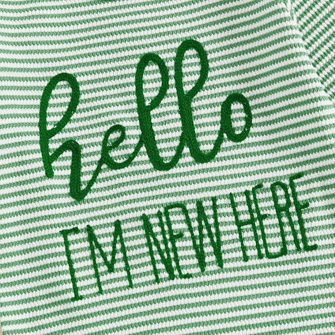 Fernvia Newborn Baby Boy Clothes Letters Print Bodysuit 3 6 9 12 18 Months Long - Image 5