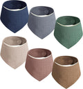 Magnetic Bandana Drool Bibs 6-pack by Unknown