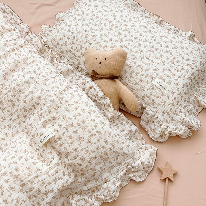 AOJIM Cotton Muslin Kids Toddler Pillowcase - Image 7