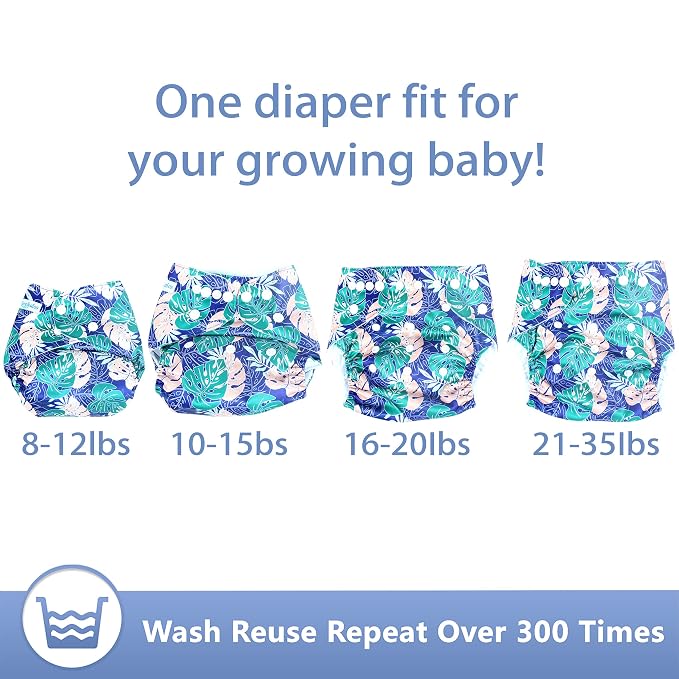Leekalos Cloth Diapers Reusable - Image 4