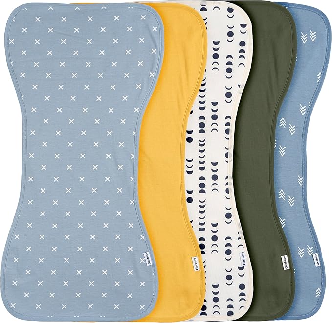 Gerber Baby Unisex Burp Cloths, Size 10.5" x 21" by Gerber