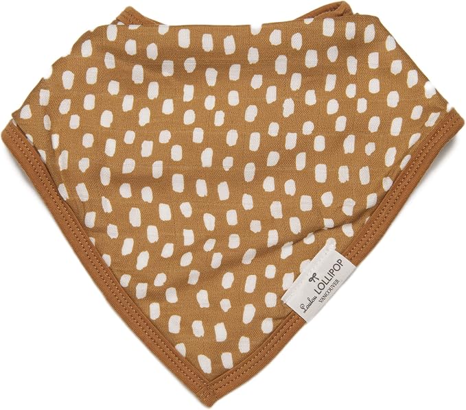 Loulou Lollipop Muslin Bandana Bib Drool Bib Set - Image 3