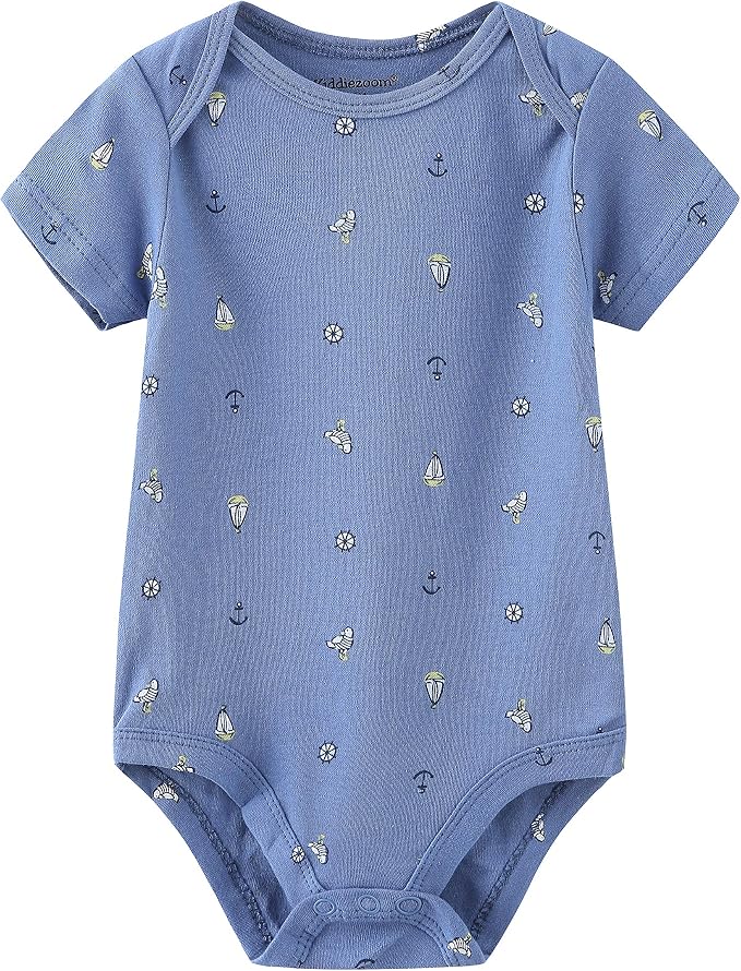 Baby Layette Set Baby Boys' 9-Piece Bodysuits Pants Set Toddler Girl Boy Unisex - Image 5
