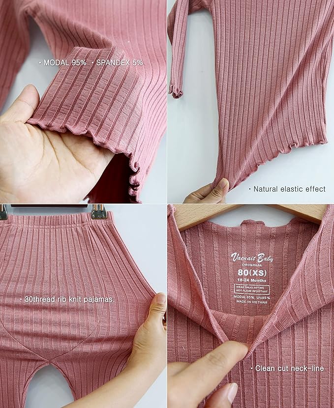VAENAIT BABY 6M-12Y Infant Kids Toddler Junior Girls Soft Comfy Modal Tencel - Image 4
