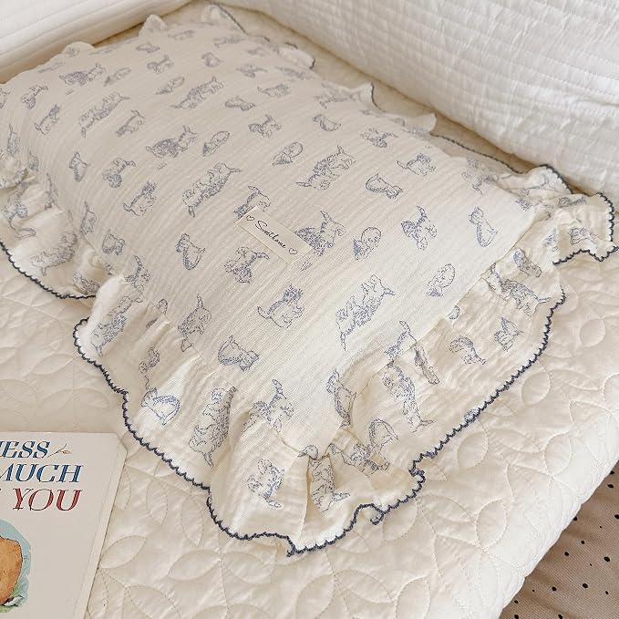 AOJIM Cotton Muslin Kids Pillowcase - Image 2