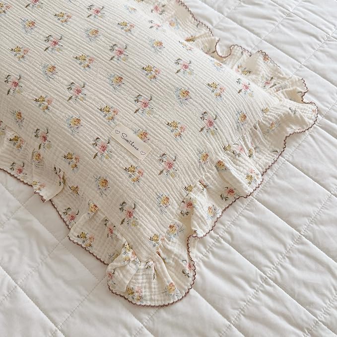 BuLuTu Cotton Muslin Kids Toddler Pillowcase - Image 7
