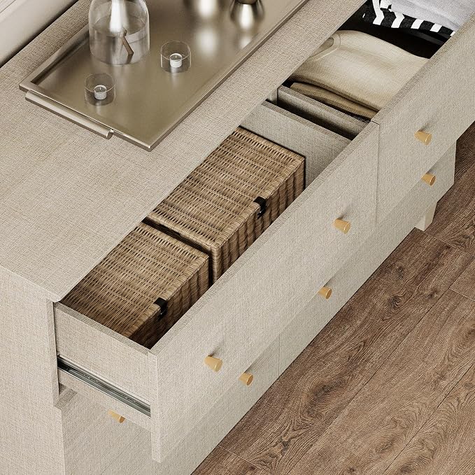WAMPAT Dresser with 2 Doors & 8 Drawers - Image 4