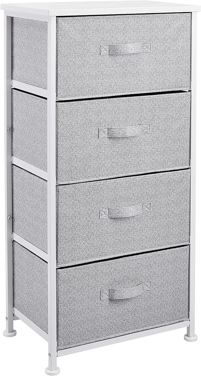 Amazon Basics Fabric 4-Drawer Storage Organizer Unit - Image 5