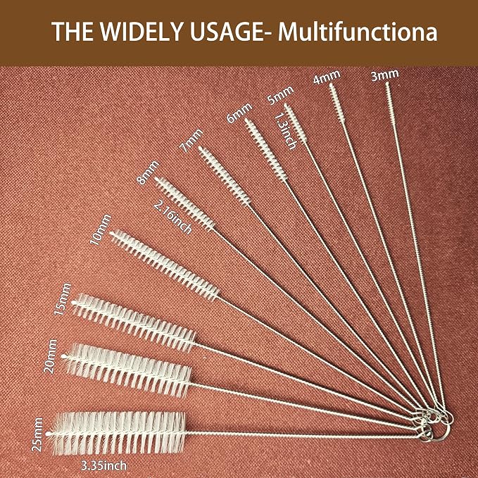 Straw Brush Cleaner, Straw Brush Set 10 Pack, Straw Clean Brush - Image 2