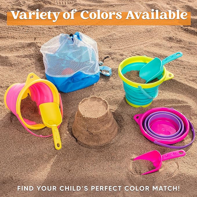 JOYIN Foldable Beach Bucket Set - Image 3