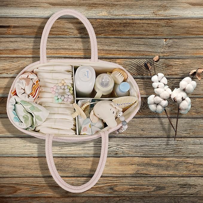 Large Baby Diaper Caddy Organizer - Image 6